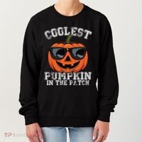 Coolest Pumpkin In The Patch Halloween Great Gift Women's Sweatshirt thumb 0
