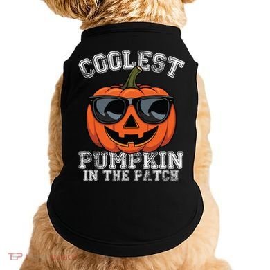 Coolest Pumpkin In The Patch Halloween Great Gift Doggie Tank