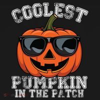 Coolest Pumpkin In The Patch Halloween Great Gift Backpack thumb 2