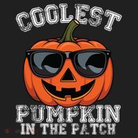 Coolest Pumpkin In The Patch Halloween Great Gift Hat thumb 2
