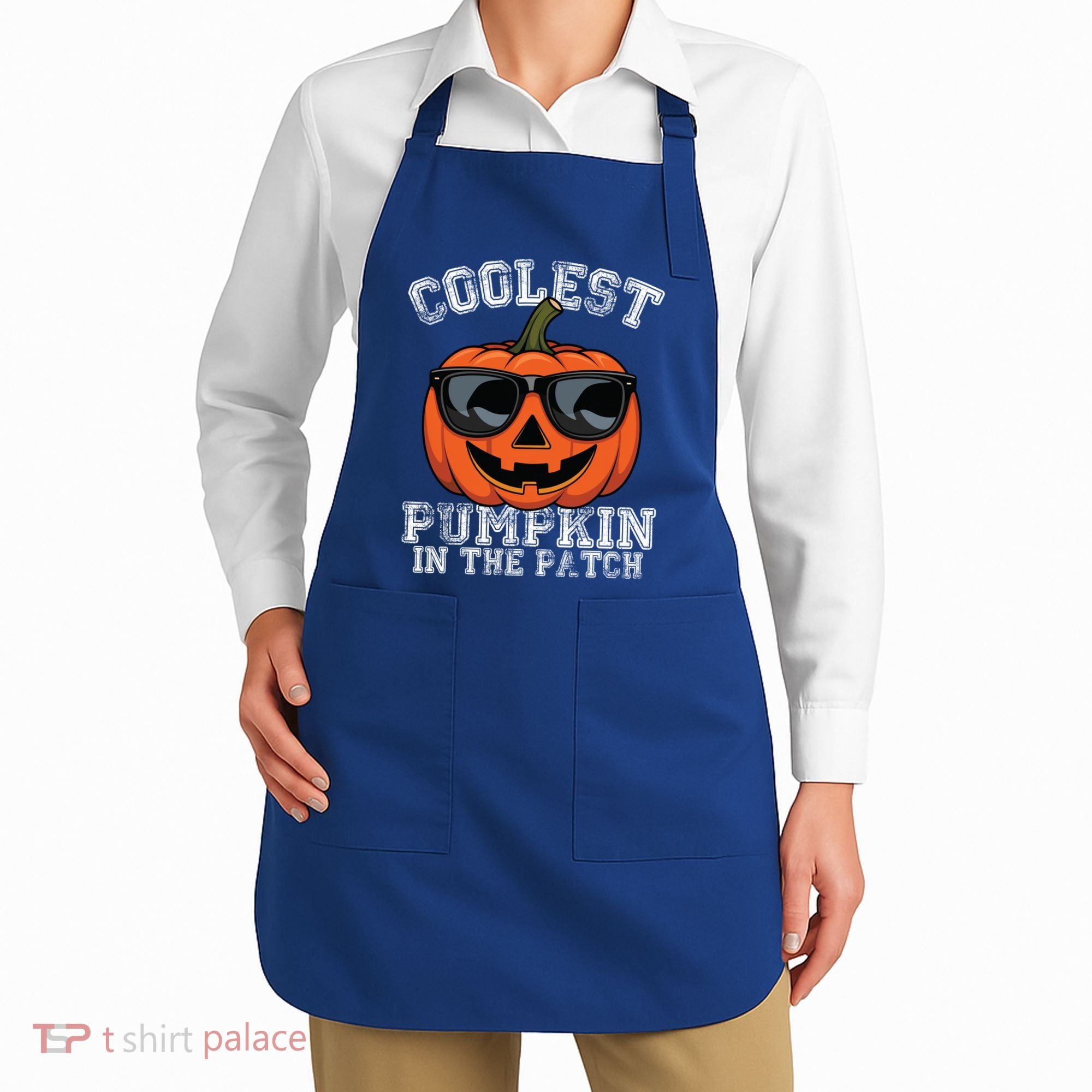 Coolest Pumpkin In The Patch Halloween Great Gift Apron