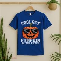 Coolest Pumpkin In The Patch Halloween Great Gift T-Shirt thumb 2
