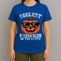 Coolest Pumpkin In The Patch Halloween Great Gift T-Shirt thumb 4