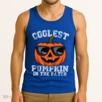 Coolest Pumpkin In The Patch Halloween Great Gift Tank Top thumb 3