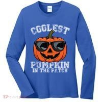 Coolest Pumpkin In The Patch Halloween Great Gift Women's Long Sleeve Shirt thumb 0