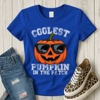Coolest Pumpkin In The Patch Halloween Great Gift Women's T-Shirt thumb 3