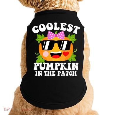 Coolest Pumpkin In The Patch Gift Funny Halloween Costume Gift Doggie Tank
