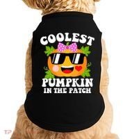 Coolest Pumpkin In The Patch Gift Funny Halloween Costume Gift Doggie Tank thumb 0