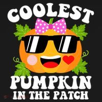 Coolest Pumpkin In The Patch Gift Funny Halloween Costume Gift Doggie Tank thumb 4