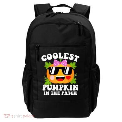 Coolest Pumpkin In The Patch Gift Funny Halloween Costume Gift Backpack