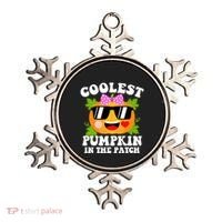 Coolest Pumpkin In The Patch Gift Funny Halloween Costume Gift Ornament thumb 0