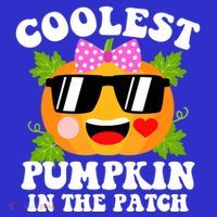 Coolest Pumpkin In The Patch Gift Funny Halloween Costume Gift Long Sleeve Shirt thumb 2