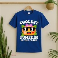 Coolest Pumpkin In The Patch Gift Funny Halloween Costume Gift T-Shirt thumb 2