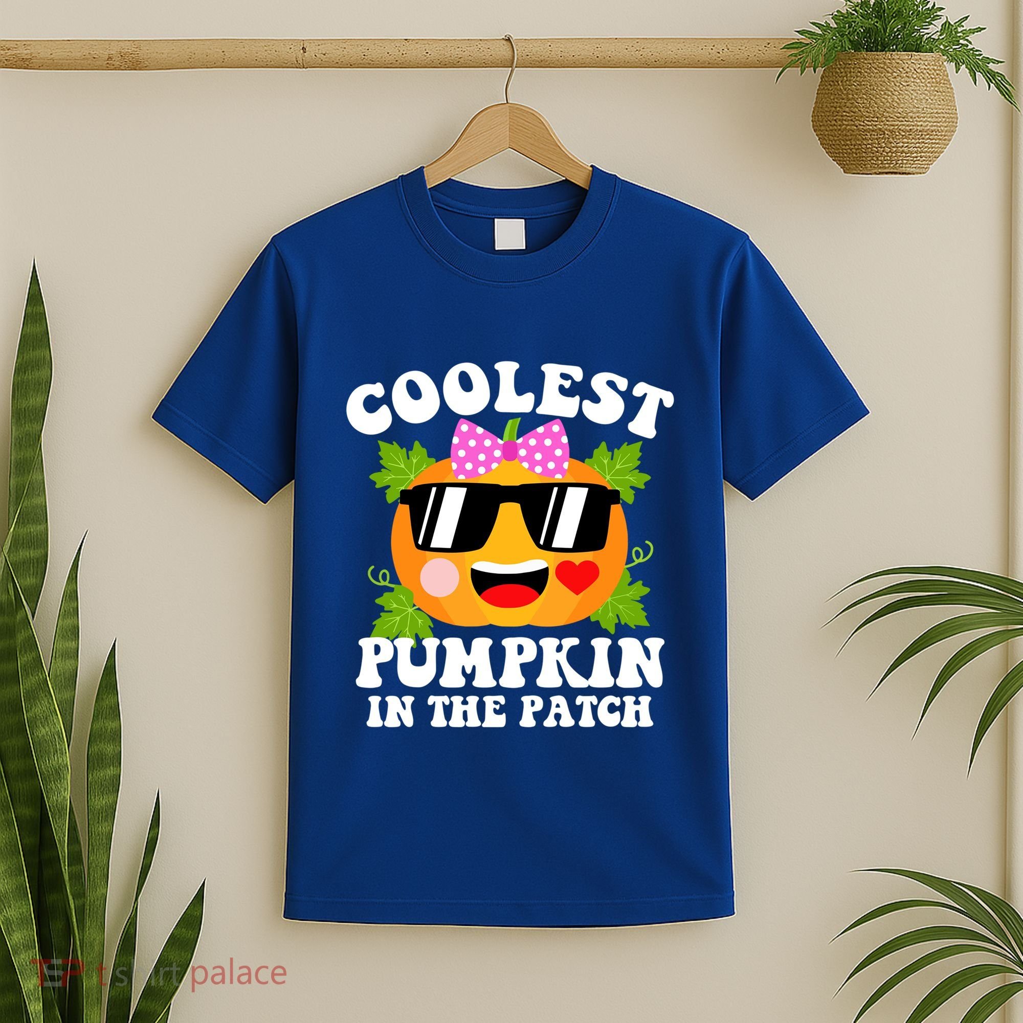 Coolest Pumpkin In The Patch Gift Funny Halloween Costume Gift T-Shirt