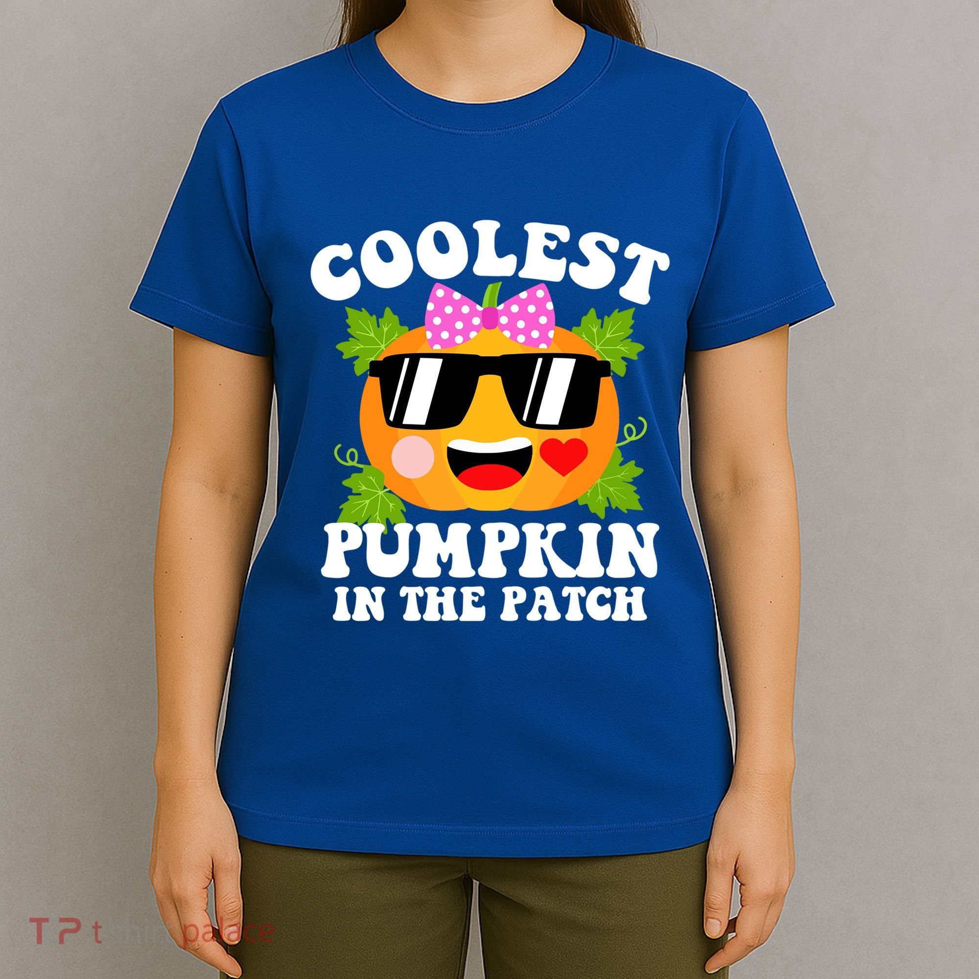 Coolest Pumpkin In The Patch Gift Funny Halloween Costume Gift T-Shirt