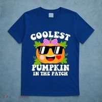 Coolest Pumpkin In The Patch Gift Funny Halloween Costume Gift T-Shirt thumb 5