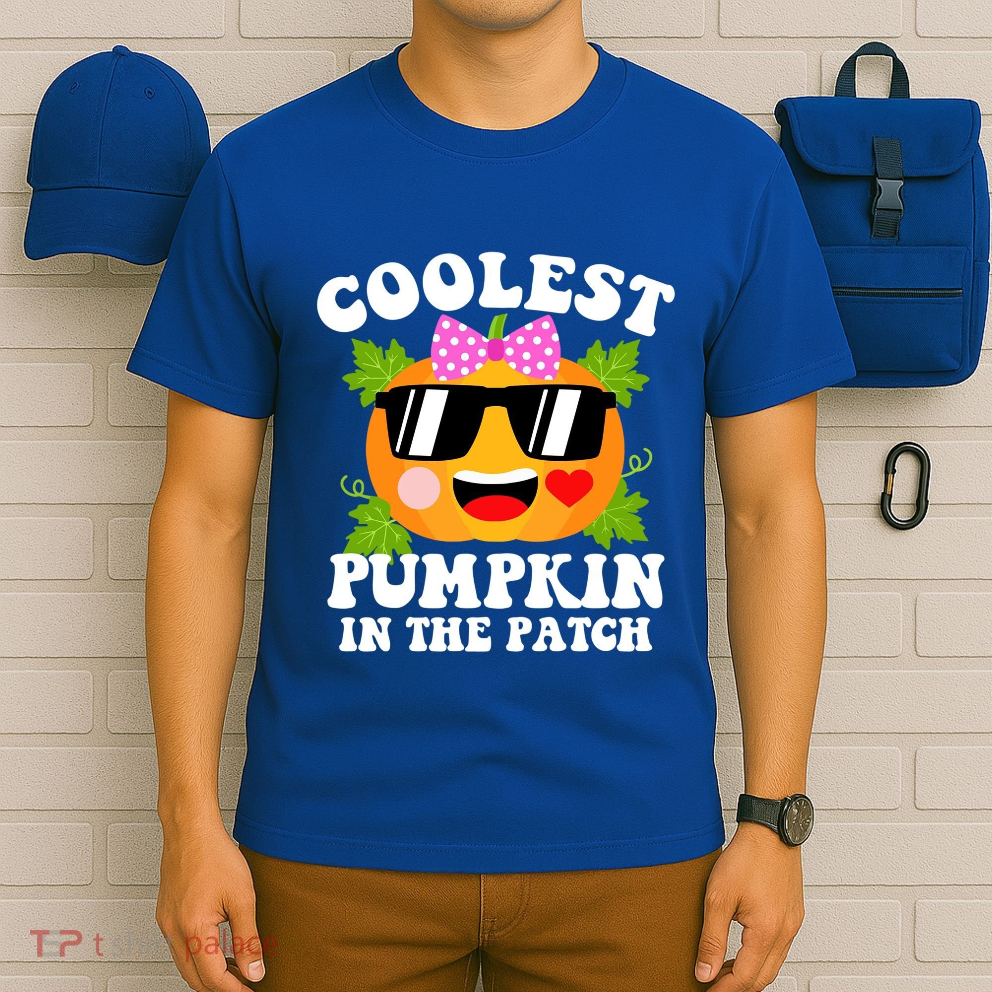 Coolest Pumpkin In The Patch Gift Funny Halloween Costume Gift T-Shirt
