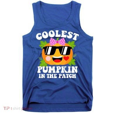 Coolest Pumpkin In The Patch Gift Funny Halloween Costume Gift Tank Top