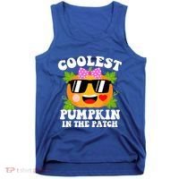 Coolest Pumpkin In The Patch Gift Funny Halloween Costume Gift Tank Top thumb 0