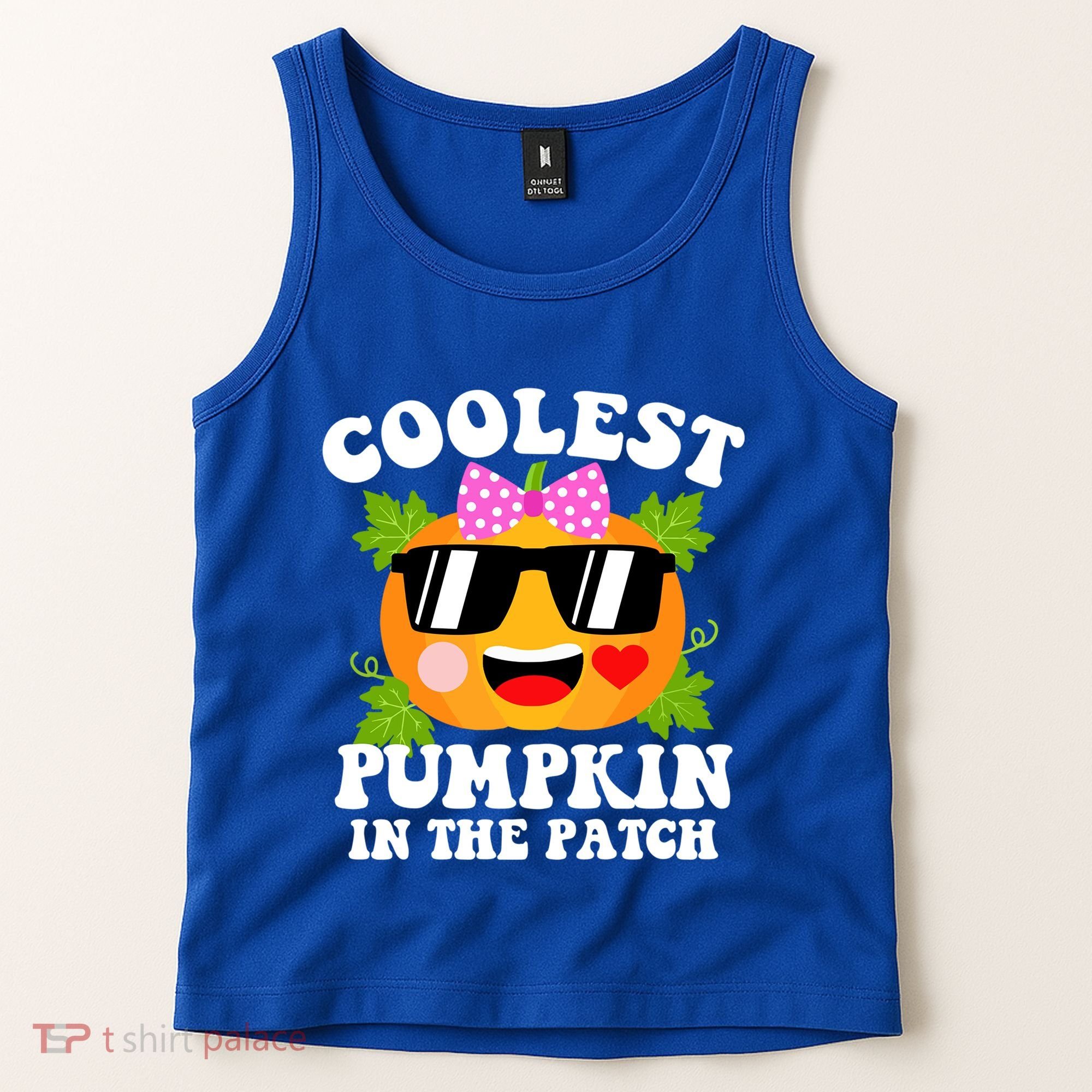 Coolest Pumpkin In The Patch Gift Funny Halloween Costume Gift Tank Top