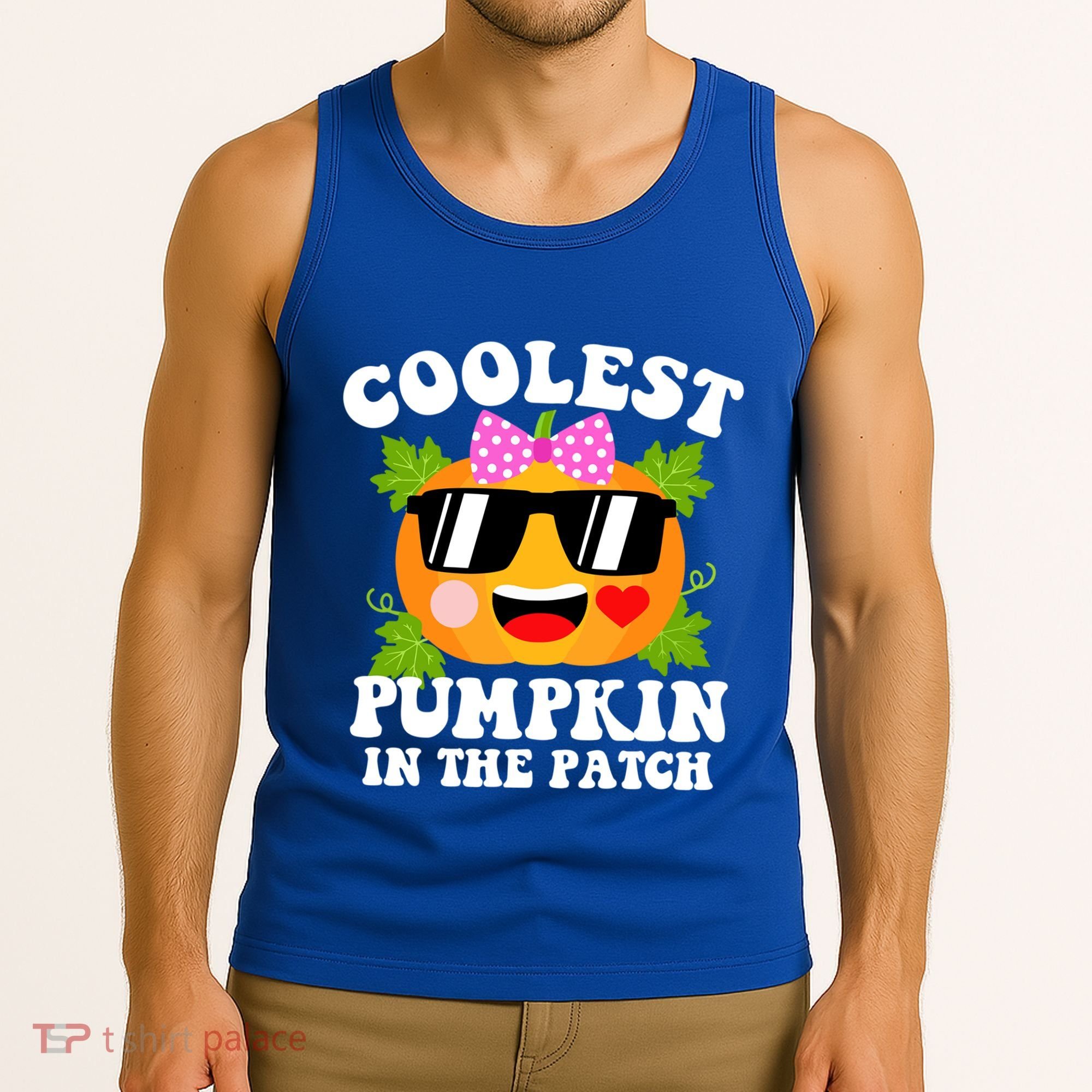Coolest Pumpkin In The Patch Gift Funny Halloween Costume Gift Tank Top