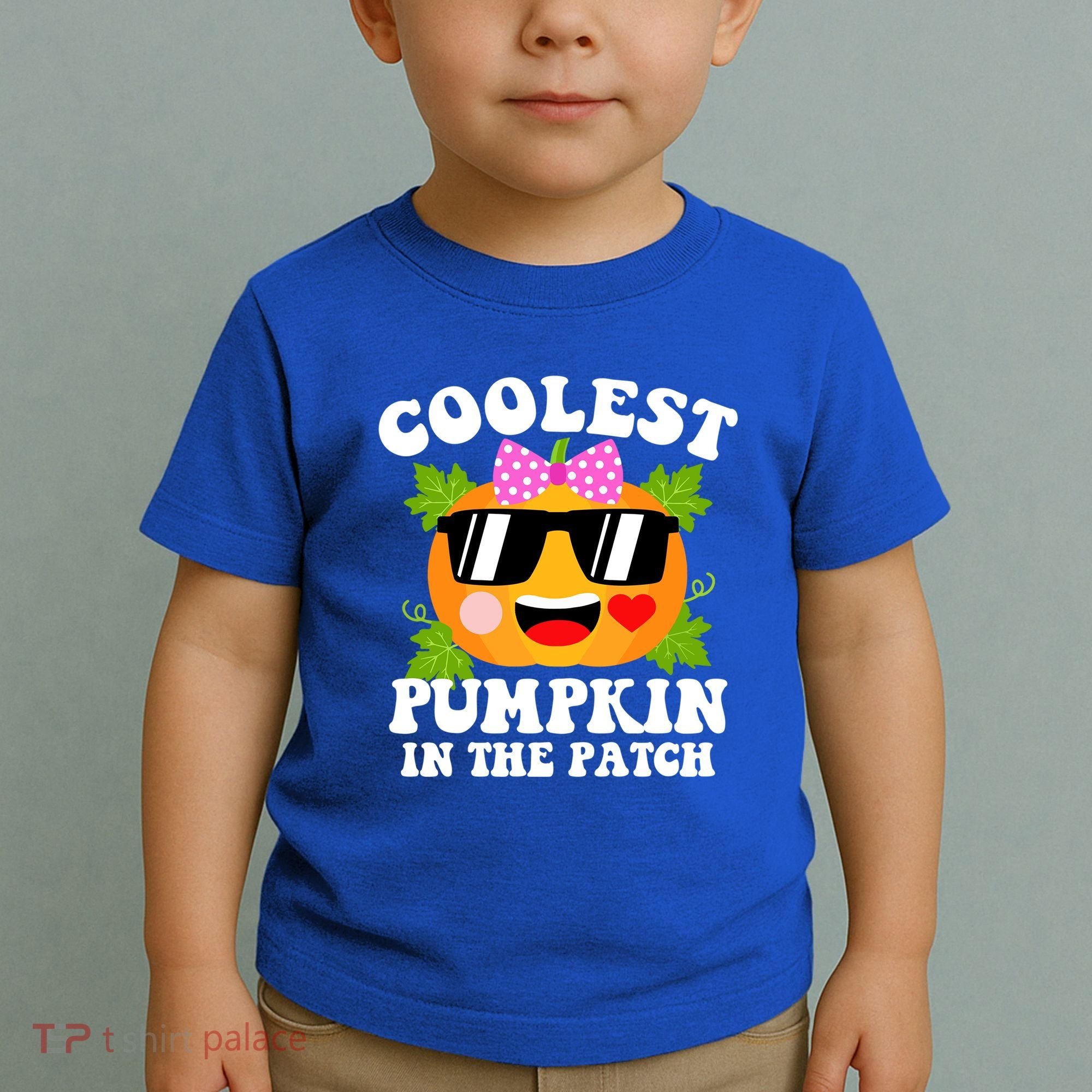 Coolest Pumpkin In The Patch Gift Funny Halloween Costume Gift Toddler T-Shirt