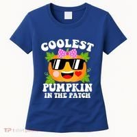 Coolest Pumpkin In The Patch Gift Funny Halloween Costume Gift Women's T-Shirt thumb 0