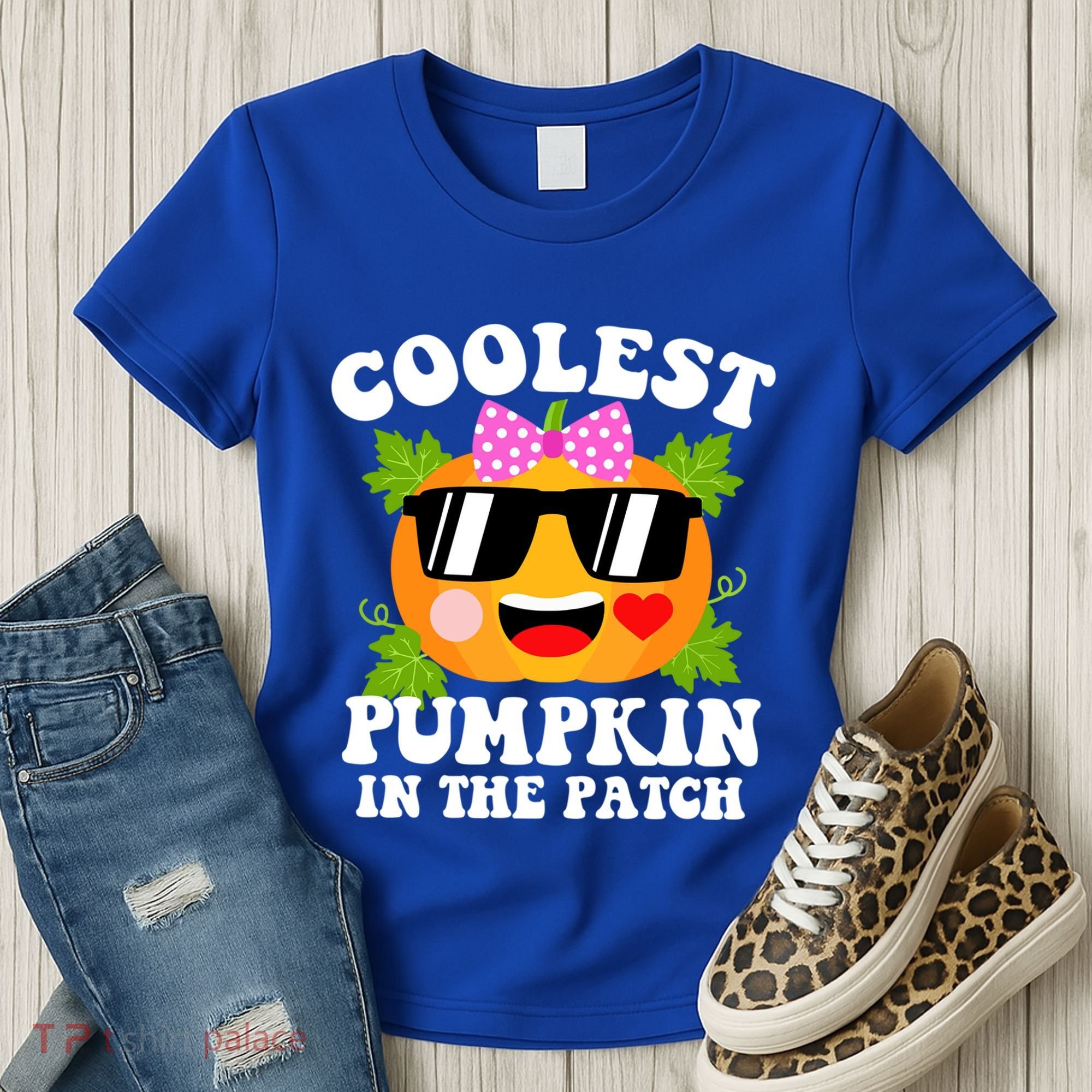 Coolest Pumpkin In The Patch Gift Funny Halloween Costume Gift Women's T-Shirt