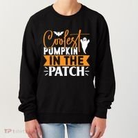 Coolest Pumpkin In The Patch Gift Women's Sweatshirt thumb 0