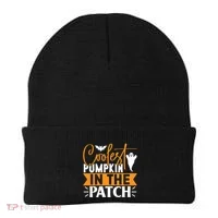 Coolest Pumpkin In The Patch Gift Beanie thumb 0