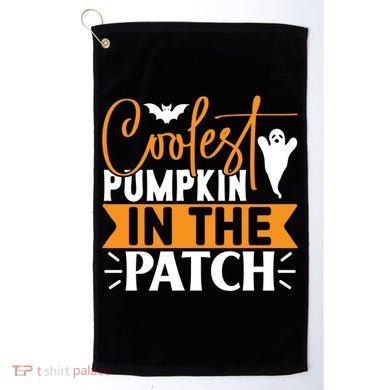 Coolest Pumpkin In The Patch Gift Golf Towel