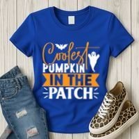 Coolest Pumpkin In The Patch Gift Women's T-Shirt thumb 3