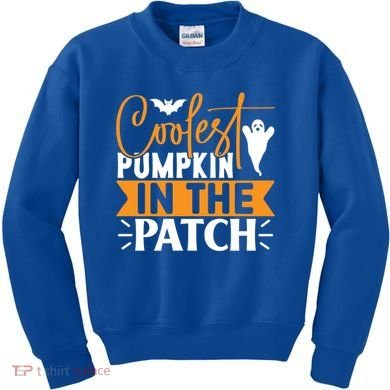 Coolest Pumpkin In The Patch Gift Kids Sweatshirt