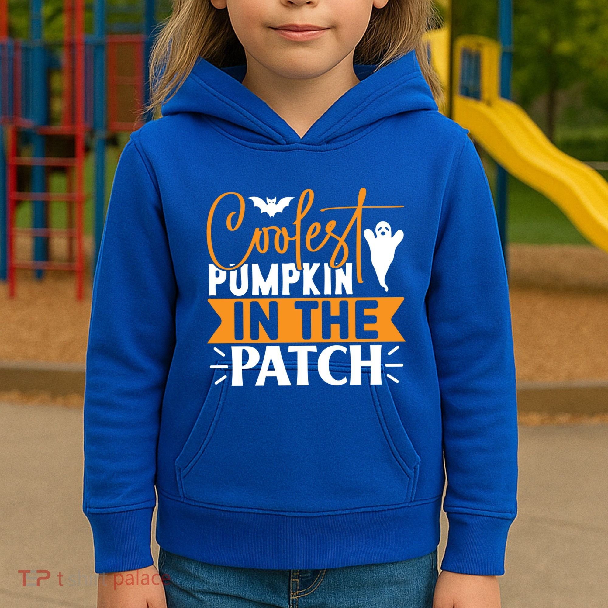 Coolest Pumpkin In The Patch Gift Kids Hoodie