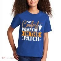 Coolest Pumpkin In The Patch Gift Kids T-Shirt thumb 2