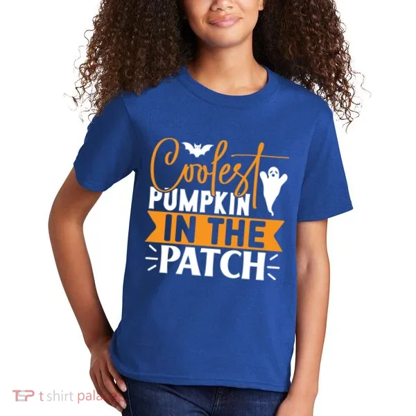 Coolest Pumpkin In The Patch Gift Kids T-Shirt