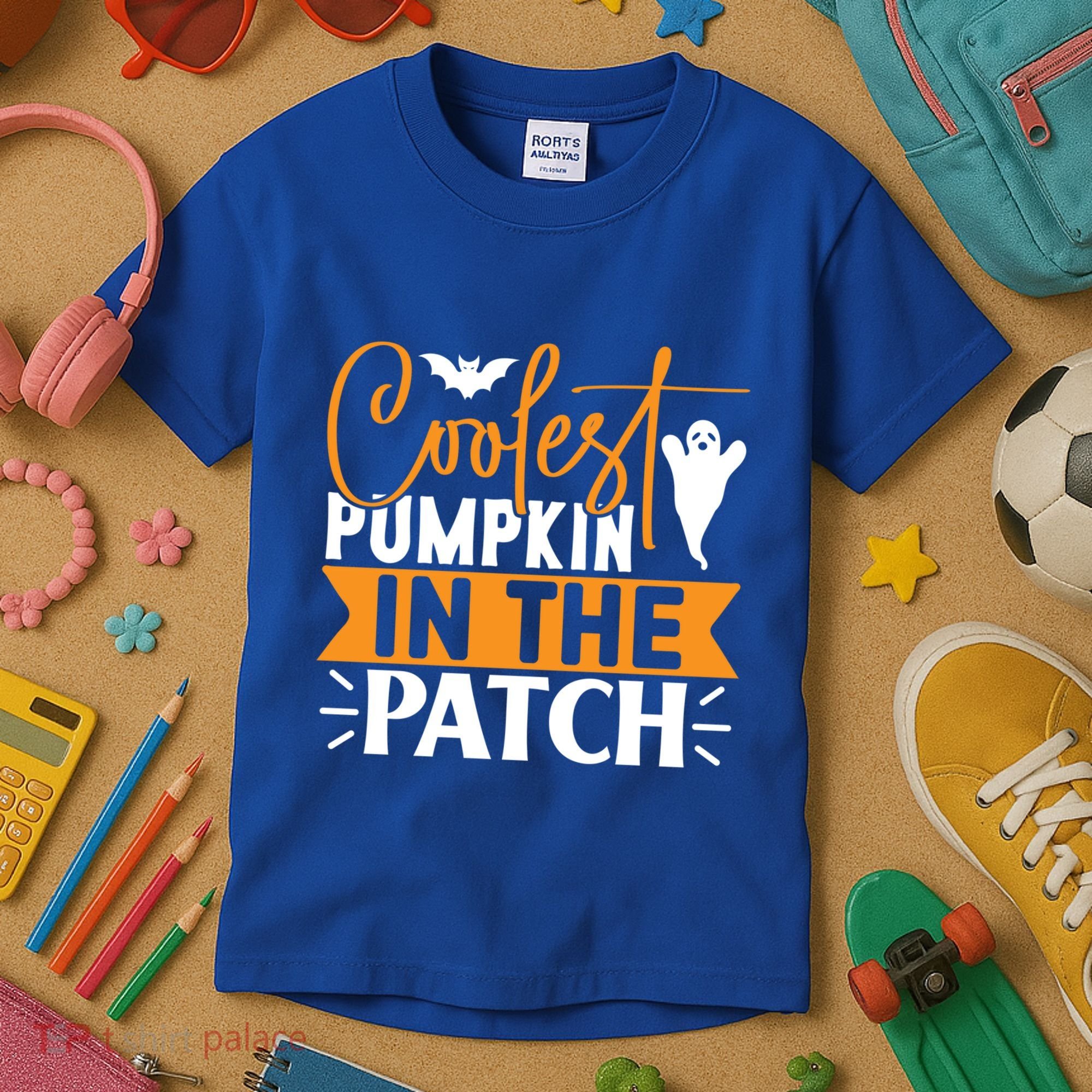 Coolest Pumpkin In The Patch Gift Kids T-Shirt