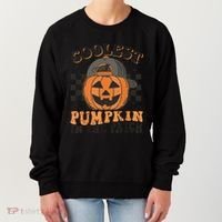Coolest Pumpkin In The Patch Halloween Funny Gift Women's Sweatshirt thumb 0