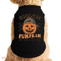 Coolest Pumpkin In The Patch Halloween Funny Gift Doggie Tank thumb 0