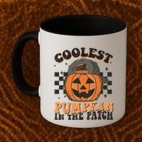 Coolest Pumpkin In The Patch Halloween Funny Gift Coffee Mug thumb 2
