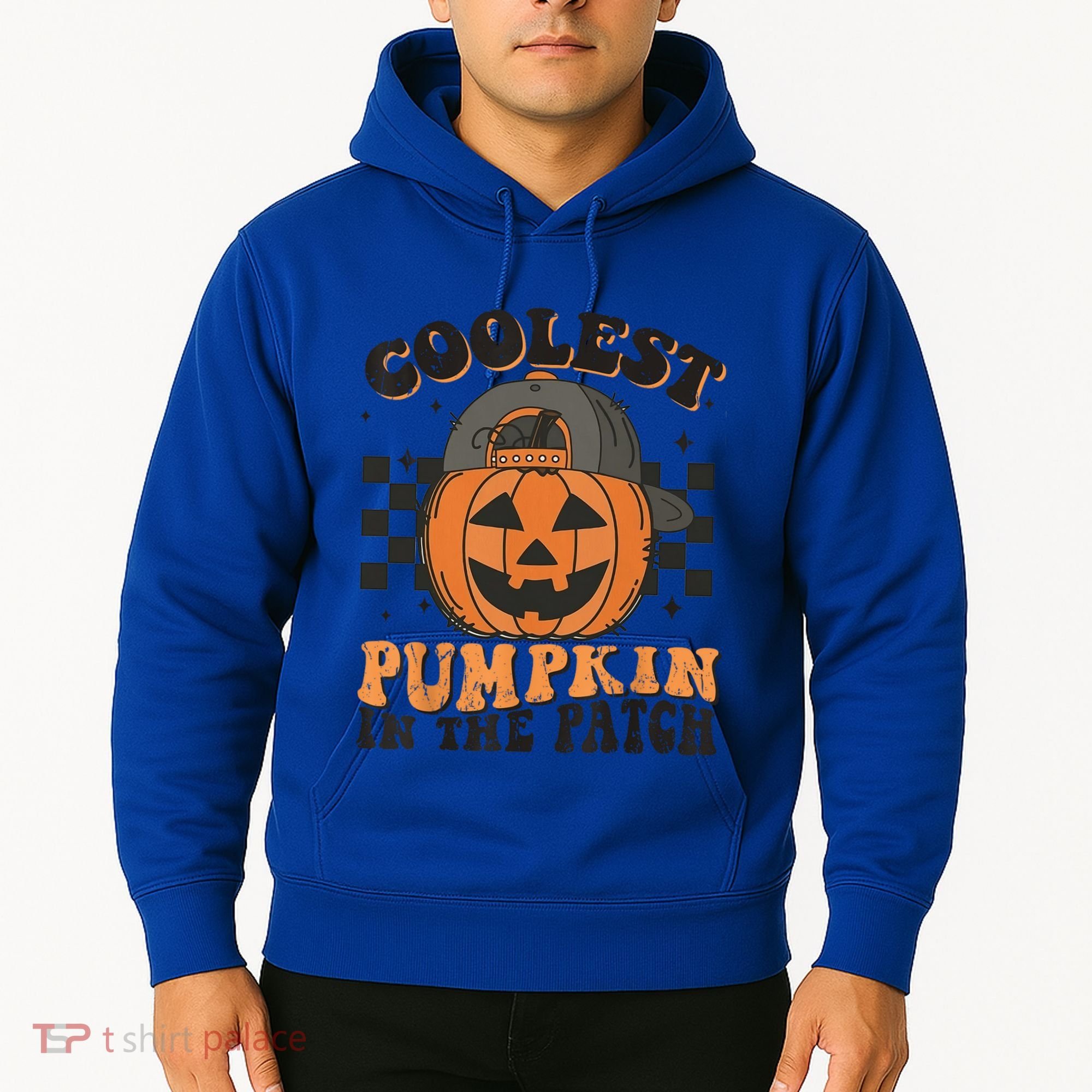 Coolest Pumpkin In The Patch Halloween Funny Gift Hoodie