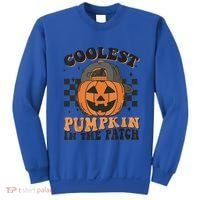 Coolest Pumpkin In The Patch Halloween Funny Gift Sweatshirt thumb 0