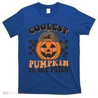 Coolest Pumpkin In The Patch Halloween Funny Gift T-Shirt thumb 0