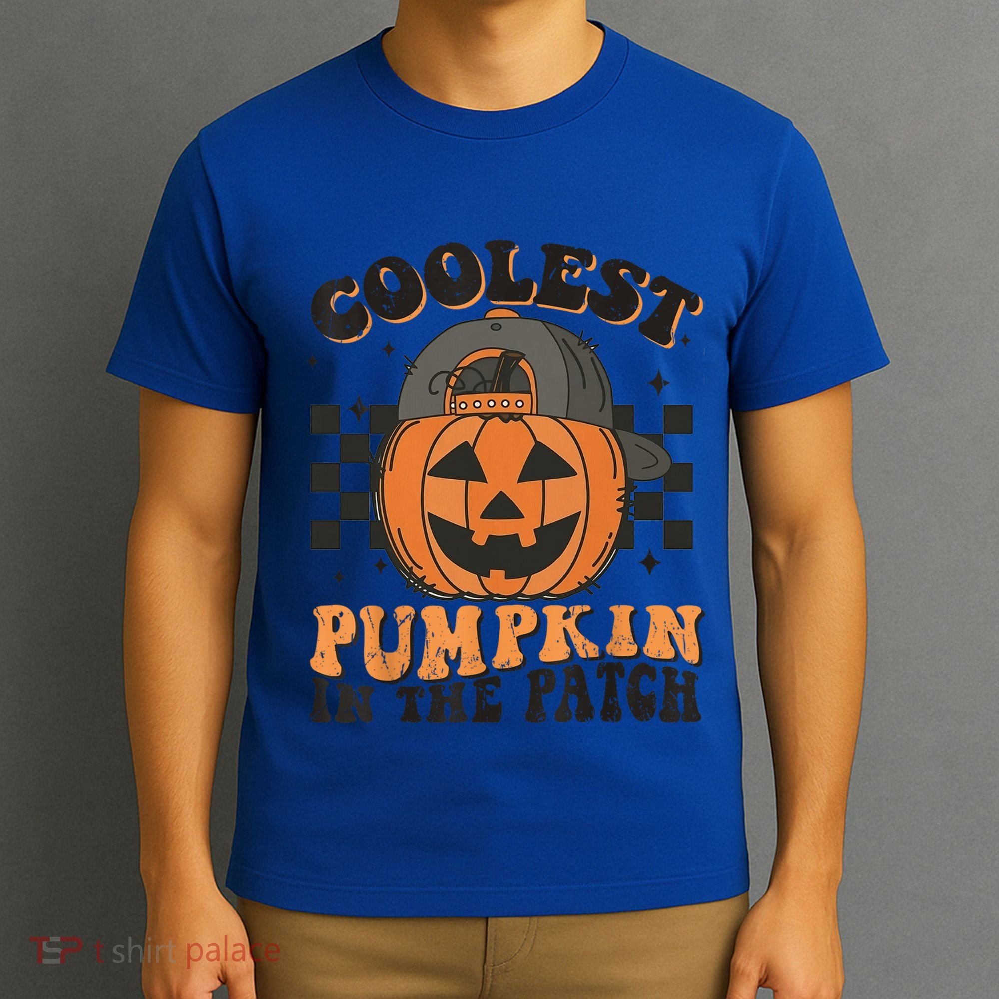 Coolest Pumpkin In The Patch Halloween Funny Gift T-Shirt