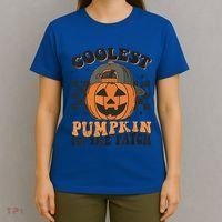 Coolest Pumpkin In The Patch Halloween Funny Gift T-Shirt thumb 4