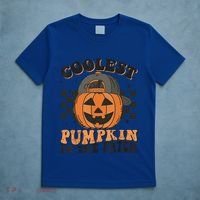 Coolest Pumpkin In The Patch Halloween Funny Gift T-Shirt thumb 5