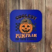 Coolest Pumpkin In The Patch Halloween Funny Gift Coaster thumb 0
