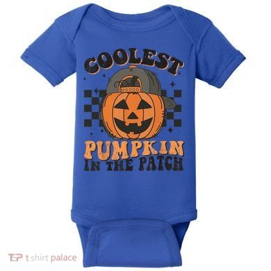 Coolest Pumpkin In The Patch Halloween Funny Gift Baby Bodysuit