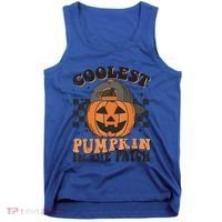 Coolest Pumpkin In The Patch Halloween Funny Gift Tank Top thumb 0