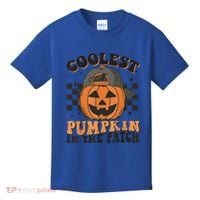Coolest Pumpkin In The Patch Halloween Funny Gift Kids T-Shirt thumb 0